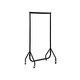Kleiderständer 2er Set schwarz 90 cm BxHxT 90x156x52 cm