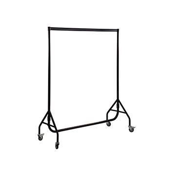 Kleiderständer 2er Set extra stark schwarz 150 cm BxHxT 150x158x54 cm